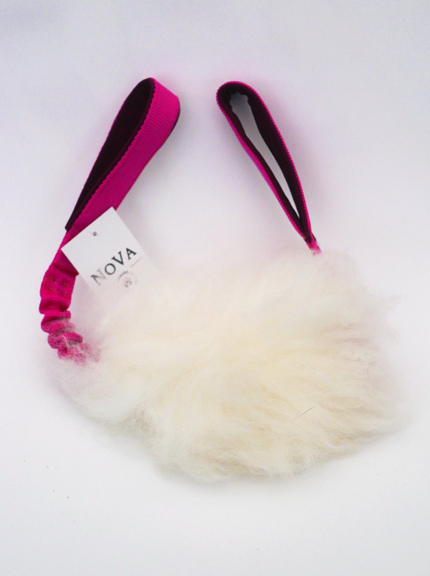Sheepskin Bungee With Two Handles