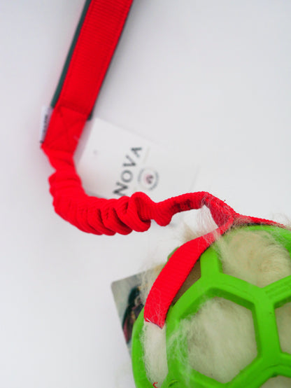 JW Pet Hol-EE Roller Bungee (med fårskinn)