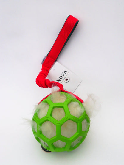 JW Pet Hol-EE Roller Bungee (med fårskinn)