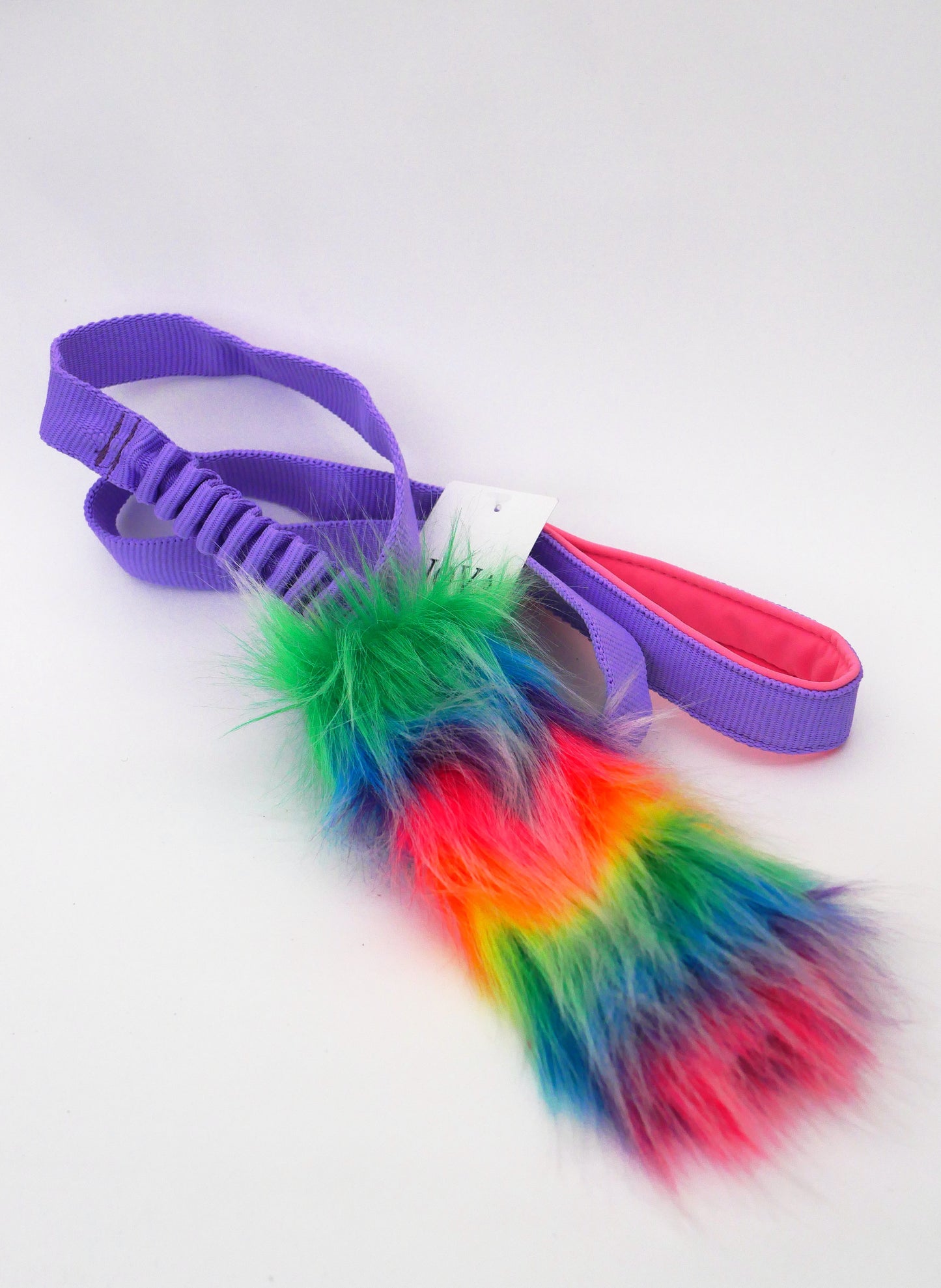 Faux Fur Bungee Long