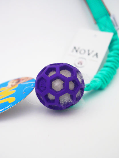 JW Pet Hol-EE Roller Bungee (med fårskinn)
